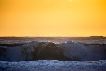 Sunrise over the sea