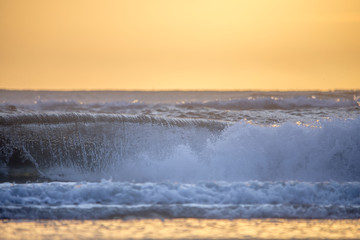 Sunrise over the sea