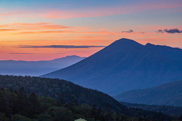 The early morning of summer Hachimantai