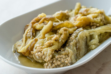 Homemade Eggplant Paste Baba Ganoush / Aubergine Dip.