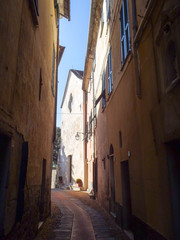 Fototapeta na wymiar Diano Castello, Roads and streets