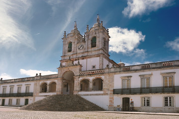 Fototapeta na wymiar Church of Nossa Senhora da Nazare in Portugal