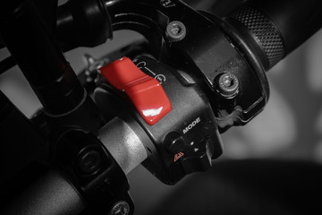 Motorcycle (bike) kill switch with driving mode include
