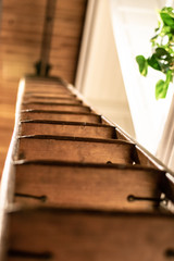 Wooden Ladder Detail