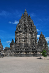 Fototapeta premium Prambanan Hindu temple, Indonesia