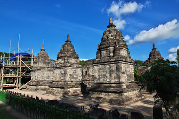 Fototapeta na wymiar Prambanan Hindu temple, Indonesia