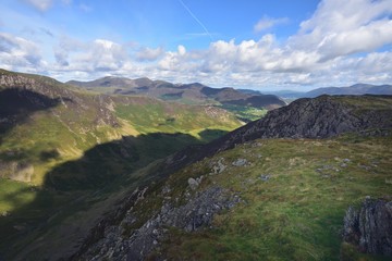 Sunlight on Scope End and Little Town