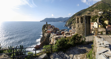 Vernazza, village on the eastern Ligurian coast