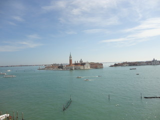 Fototapeta premium Cathedral of San Giorgio Maggiore on an island in Venice