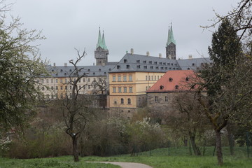 Fototapeta na wymiar Bamberger Dom auf dem Domberg 