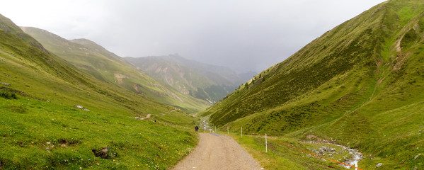 Mountain landscape of Val Federia