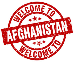 welcome to Afghanistan red stamp