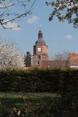 Die Doppelkirche in Vetschau/Spreewald
