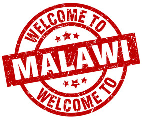 welcome to Malawi red stamp