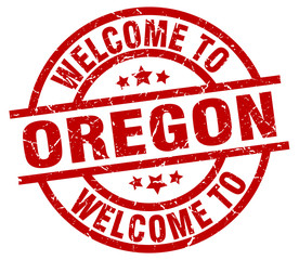 welcome to Oregon red stamp