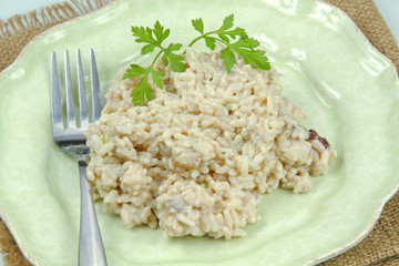 risotto aux cèpes