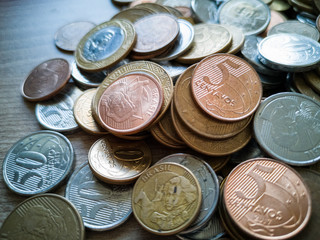 Brazilian Currency - Money coins