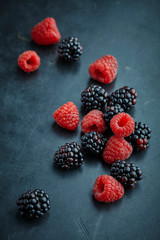 Raspberries and Blackberries