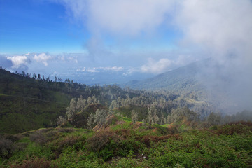 Ijen volcano, Indonesia