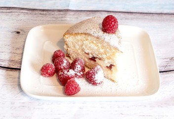 Traditional Victoria sponge cake  