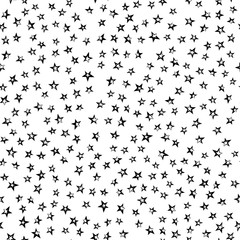 Modern Geometric Star Pattern. Vector Star Pattern Background