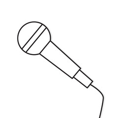 microphone icon- vector illustration