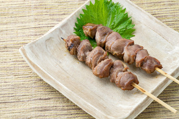 焼き鳥　砂肝2本