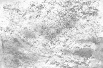 Gray acrylic background on white paper. Paint leaks and ombre effects.	