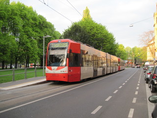 Trams on Ubierring