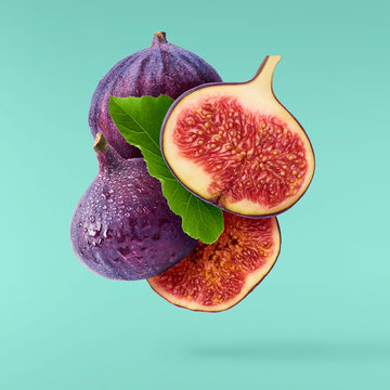 Fresh juice ripe fig