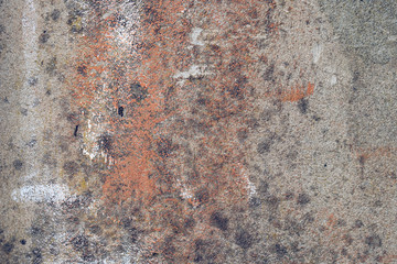 cracked concrete vintage wall background, old wall
