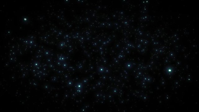 Flying Through Space Background Loop/ Animation of an abstract stars background, with speed going into hyperspace