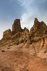 Fototapeta premium Roques de Garcia, a Rock Formation in Teide National Park, Tenerife, Spain, Europe