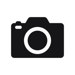 Photo camera vector icon