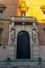 Fototapeta na wymiar Facade of building in Bologna