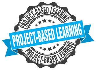 project-based learning stamp. sign. seal