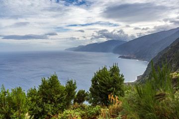Naklejka na ściany i meble north coast of Madeira