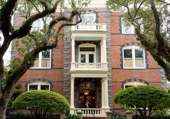 The Calhoun house, Charleston, South Carolina, US, 2017