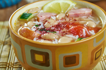 Cajun Sausage, White Bean and Rice Stew