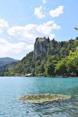 Fototapeta na wymiar Slovenia bled lake