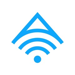 wireless wifi icons isolated on white background