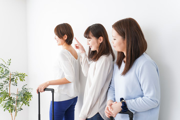 Obraz premium 女子旅