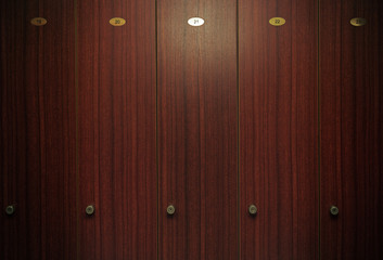 Doors of cabinet