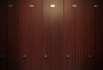 Fototapeta premium Doors of cabinet