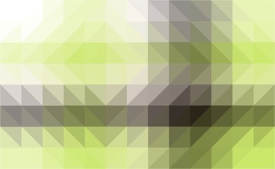 Fototapeta na wymiar Geometric green yellow gray color shades abstract texture background, Illustration