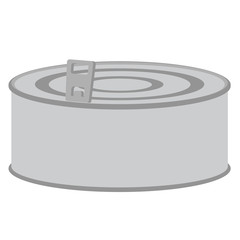 Tin flat illustration