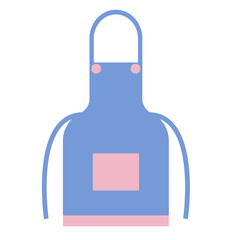 Fototapeta premium Apron flat illustration