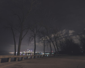 Cleveland Skyline at Night