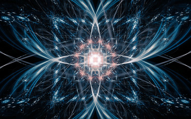 digital generated image in the form of abstract geometric shapes of various shades and colors for use in web design and computer graphics