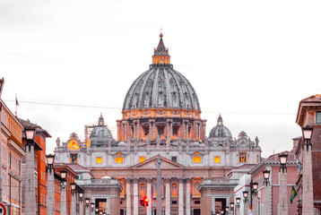Naklejka premium St. Peter Cathedral in Vatican City